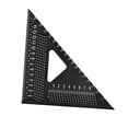 thumbnail image 4 of Angle Regla Carpenter Square Woodworking Compact Aluminum Aley Diseño Herramienta de medición de la herramienta de medición para Carpenter, 4 of 8