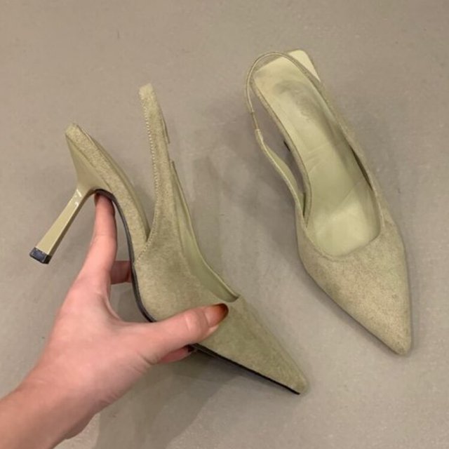 2023, tacones altos para mujer, sandalias nuevas a la moda, zapatos de mujer de tacón de aguja para fiesta, sandalias sexis informales, zapatos de mujer para mujer 39 Gao Jinjia LED