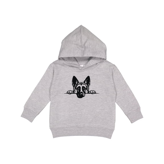 Inktastic Peeking German Shepherd Toddler Hoodie