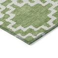 thumbnail image 4 of Addison Rugs Machine Washable Indoor/ Outdoor Chantille Geo Trellis Rug Aloe - 9' x 12', 4 of 5