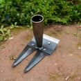 thumbnail image 7 of Kumdkd Triangular Garden Hoe, Stainless Steel Weeding & Digging Tool with Serrated Edge, Multifunctional Agricultural Tool for Soil Loosening, Planting Vegetables and Flowers, 7 of 7