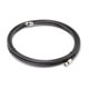 thumbnail image 1 of Cable coaxial RG6 negro de 20 pies (cable coaxial) con conectores resistentes a la intemperie, F81/RF, coaxial digital - AV, TV por cable,, 1 of 4