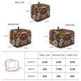 thumbnail image 6 of Toaster Cover 4 Slice, Vintage Flower Dustproof Bakeware Oven Protector with Top Hook, Cottagecore Blooms Spring Botanical Waterproof Small Kitchen Appliance Toasters Dust Cover, 12"x11"x8", 6 of 9