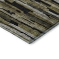 thumbnail image 3 of Addison Rugs Mayfield Premium Machine Washable Transitional Stripes Brown Rectangle Rug, 9' x 12', 3 of 6