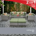 thumbnail image 2 of Catalina 8 Piece Outdoor Wicker Patio Furniture Set 08c, 2 of 6
