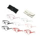 thumbnail image 2 of 8 gafas de diamantes de imitación de los años 50, lentes transparentes para ocio, salto de calcetines, carnaval y videojuegos., 2 of 7
