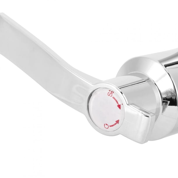 Mumusuki Grifo para Fregadero de Cocina de una manija, Grifo de Cocina doméstica G1/2in Grifo para Grifo montado en la Pared frío y Simple, Giratorio de 360 ° (sin Manguera) Ecomeon no