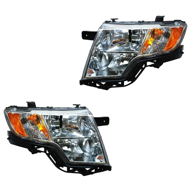PAR FAROS - Compatible con Ford Edge 2007 - 2010 GEN Genérica .