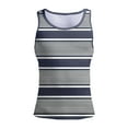 thumbnail image 3 of kpoplk Mens Tank Tops,Sleeveless Muscle T Shirts for Men's Fitness, Gym Tank Top for Men Dark Blue,4XL, 3 of 5