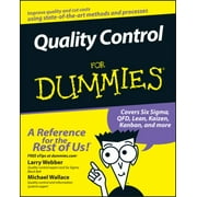Quality Control for Dummies, Used [Paperback]
