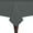 Gray, variant on Ultimate Textile Cotton-feel 52 x 70-Inch Rectangular Fine Dining Tablecloth