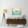 thumbnail image 2 of Global Gallery Masterfunk Collective,'Swim on! Bronx, NYC' Stretched Canvas Artwork, 2 of 3