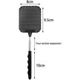 thumbnail image 2 of Retractable Fly Swatters Heavy Duty Long Handle Flyswatter Shatter Insect Control Net Shoot for Home Indoor Black, 2 of 5