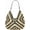 Black, variant on Straw Woven Hobo Bags for Women - Beach Travel Daily Use Shoulder Bag Handmade Tote Bag