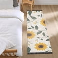 thumbnail image 3 of Yayeee Hallway Runner Rug 2'x6' Non Slip Machine Washable with Rubber Backing, Sunflower Pattern, 3 of 8