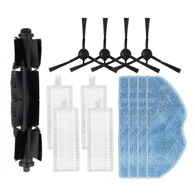 Roller Side Brush Hepa Filter Mop Cloths Rag Accessories Spare Kit
