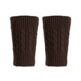 thumbnail image 1 of Clearance! Manxivoo Socks Women Winter Leg Crochet Knit Boot Socks Toppers Cuffs, 1 of 1
