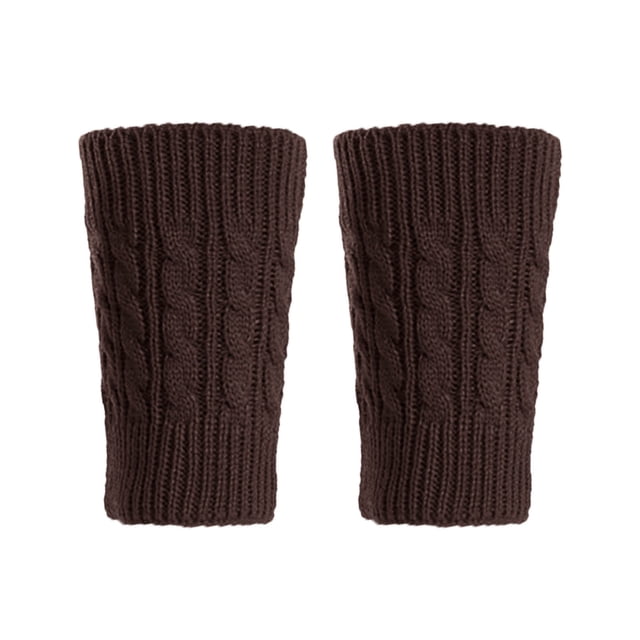 Clearance! Manxivoo Socks Women Winter Leg Crochet Knit Boot Socks Toppers Cuffs