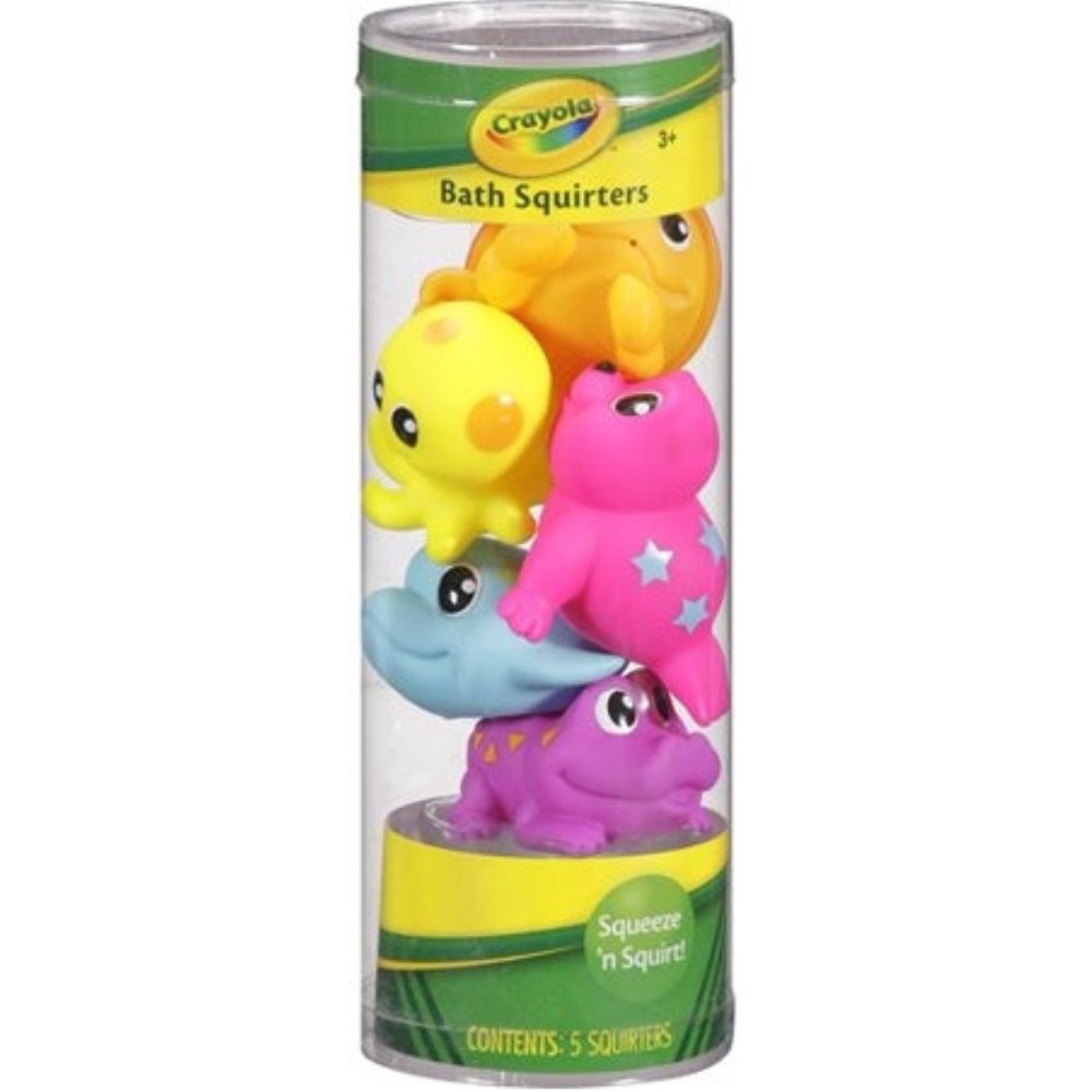 Crayola Bath Squirters Squeeze 'n Squirt, 5 ea (Pack of 4) Walmart