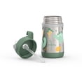 thumbnail image 3 of Thermos Baby Vacuum Insulated Stainless Steel 10 oz Straw Bottle, Dino, 3 of 5