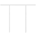 thumbnail image 3 of vidaXL Awning Post Set Anthracite 118.1"x96.5" Iron, 3 of 6