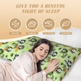thumbnail image 4 of Lsque Cute Panda Bear In Greenery Forest Body Pillow Case Cover,Ultra-Soft Microfiber Bed Pillow Cases 20x54 inches,Elegant Bedding,Breathable Durable Pillow Cover with Envelope Closure, 4 of 8