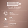 thumbnail image 3 of Durex Extra Thin Intense Chocolate Flavoured Condoms For Men -10s (Pack of 3), 3 of 5