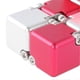 thumbnail image 2 of ADHD DIY Infinite Puzzle Toy Adult Portable Alloy Funny Stress Anxiety Relief Flip Puzzle Block Toy Red and Silver, 2 of 4
