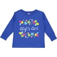 thumbnail image 3 of Inktastic Gigis Girl Bright Flowers Girls Long Sleeve Toddler T-Shirt, 3 of 5