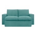 thumbnail image 1 of Sofá Cama Housy Manhattan Plegable Comprimido Individual Turquesa, 1 of 5