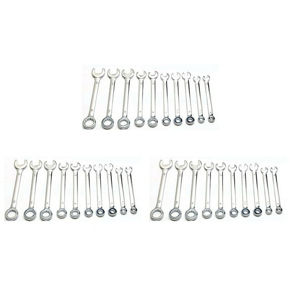 30Pcs Mini Wrench Dual Heads Offset Ring Spanner Tools Spanner Combination Key 4-11mm Wrenches Hand Set
