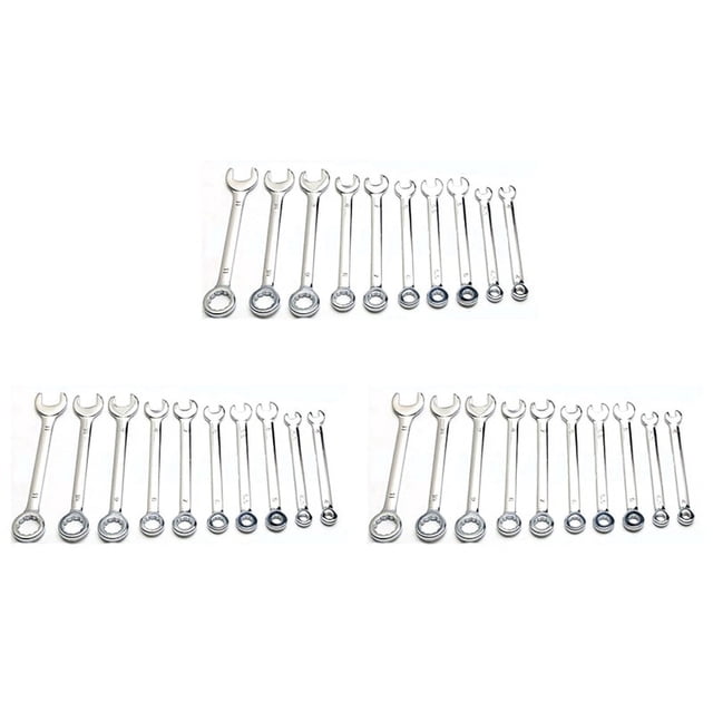 30Pcs Mini Wrench Dual Heads Offset Ring Spanner Tools Spanner Combination Key 4-11mm Wrenches Hand Set