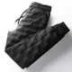 thumbnail image 4 of Pantalones de plumón de pato blanco para hombre, acolchados, gruesos, cálidos, para invierno, para correr, ropa deportiva, pantalones deportivos, pantalones térmicos para hombre, talla grande 2XL, 4 of 4
