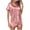 Pink, variant on FRSASU Plus size Pajamas Women's Homewear Short-Sleeve Tops Shorts Color Night Pajamas Suits Hot Pink 12(XXL)