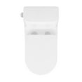 thumbnail image 6 of Vezina One-Piece Elongated 12" Rough-in 1.28 GPF Left Vortex Flush Toilet in Glossy White, 6 of 6