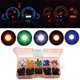 thumbnail image 4 of Car Auto PC74 T5 LED Twist Socket Instrument Panel Cluster Plug Dash Light Mix Bulb Green Red Blue, 4 of 5