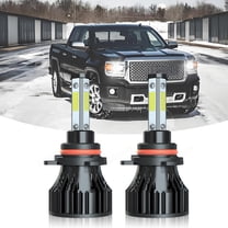 For GMC Sierra 1500 2014 2015 Combo 9012 LED Headlight Bulbs Kit High/Low Beam