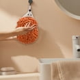 thumbnail image 4 of LSLJS Serviette à Main en Chenille Hérisson Mignonne, Boule d'Essuyage Suspendue pour les Mains, Serviette à Main Épaissie Absorbante Suspendable Multifonction, Dépoussiérage, 4 of 8