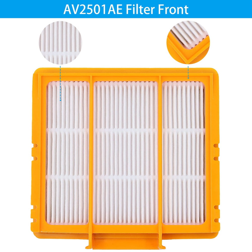Accessoires de Remplacement de Filtre pour Aspirateur Robot Shark AV2501AE AI, RV2502AE AI, AV2501S AI