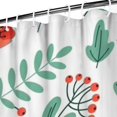 thumbnail image 3 of Pioneer Flower Floral Print Pattern Shower Curtain 72"x84", Bathroom Decorative Shower Curtain Set with 12 Hooks, Waterproof Washable, 3 of 6