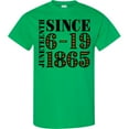 thumbnail image 3 of Inktastic Juneteenth Since 6-19-1865 T-Shirt, 3 of 5