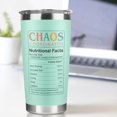 thumbnail image 6 of Thank You Gifts for Women, Boss, Coworker, Manager, Office, Nurse, Employee, Teacher Appreciation - Chaos Coordinator Gifts - Administrative Professional Day Gift - 20 Oz Mint Tumbler, 6 of 6