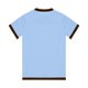 thumbnail image 5 of Camiseta informal de manga corta con cuello redondo y color liso para niños de 3 a 12 años, 5 of 9