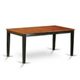 thumbnail image 2 of 6-Piece Dining Room Set - Kitchen Table with Butterfly Leaf & 4 Chairs, Bench - Black Cherry Finish, 2 of 6