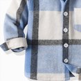 thumbnail image 4 of HCNTES Baby Boy Winter Clothes Toddler Boys Fall Winter Outfit Sets, 3M 6M 12M 18M 24M 2T 3T 4T 5T 6T 7T 2-Pieces Checkered Hoodie Sweatshirt Top + Jogger Pants Outfit Set, 4 of 6