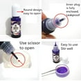 thumbnail image 4 of Resin Lamp Included-10X30ML Upgrade I Minute Quick Cure! Hard Type Resin Ultraviolet Curing, Solar Cure Sunlight Adhesive Glue+6 Tool Cup Stick, Mat and Finger Cots+15 Color Pigment, 4 of 6