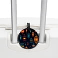 thumbnail image 3 of Ramadan Lantern 2pcs PU Leather Round Bag Tags Suitcase Handbag Tags with Privacy Cover and Name ID Tag for Travel Luggage, Handbags, Backpacks, School Bags, 3 of 6