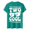 thumbnail image 4 of WOYY Boys Casual Letter Print T-Shirt Round Neck Short Sleeved T Shirt Children's Tee, Sizes 1-13, 4 of 4