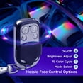 thumbnail image 5 of Govee Interior Car LED Lights,RGBIC Color Changing Effect,Smart APP Control,4 Music Mode,4 Pack,0.98 Ft, 5 of 11
