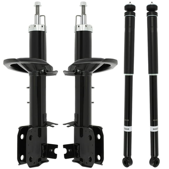SCITOO Front & Rear (4 Pcs) Shocks for Suzuki , Shocks Absorbers Fits 2007-2013 for Suzuki SX4 with 343493 5688 339363 339364 Shocks and Struts Auto Shocks